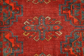 An Antique Ersari chuwal fragment 19th century,
size is 140 x 108                      