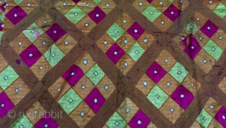 Old Phulkari Bagh from west Punjab (Pakistan) India in very good condition called as Surajmukhi Bagh                 