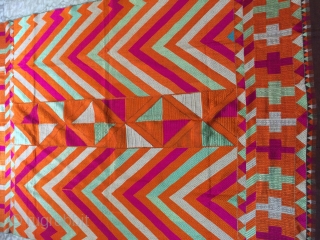 Phulkari Bagh from east Punjab India in very good and mint condition without any damage with with beautiful design              