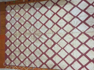 CHAND PHULKARI BAGH  FROM WEST PUNJAB (PAKISTAN)INDIA. WITH RARE DESIGN IN GOOD CONDITION.                   