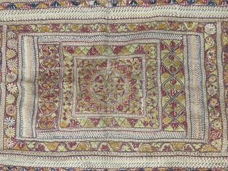 Vintage fine quality Kantha with very fine quality embroidery work from Rajshahi District of Bangladesh 1900C..the Kantha size is 167cm X 102cms.for more fine and better picture plz email us   