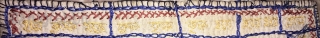 Old Kantha small size from Bankura district of West Bengal India with fine gudari embroidery on old fine cotton cloth with writing on it with the local language. The size of the  ...