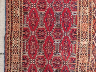 Turkman large tobra 25 x 54 inch super fine weave. Message me for extra picture or information.

Please email at pbeheshti@live.com because i have been told inquiries were sent but i never received  ...