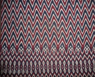 antique tibetan split ply textile (not woven on a loom, so it is weftless). these textiles are not really uncommon but it seems that they were never produced in great number. mostly  ...