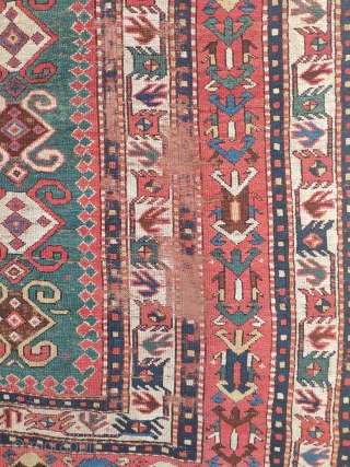 pre-commercial caucasian rug,
quite good one...                            