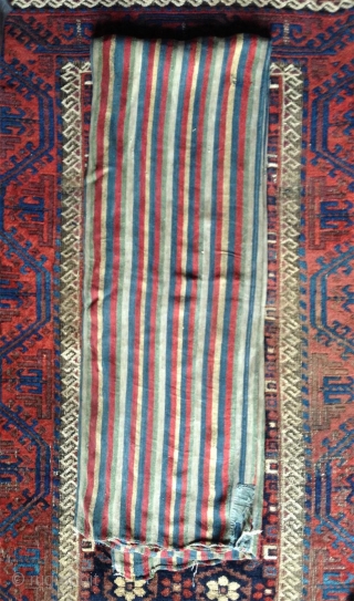 fantastic extremly rare early tibetan nomadic blanket. this is the only piece i know enterely made of silk. i say early because many facts lead to think of an early date prior  ...