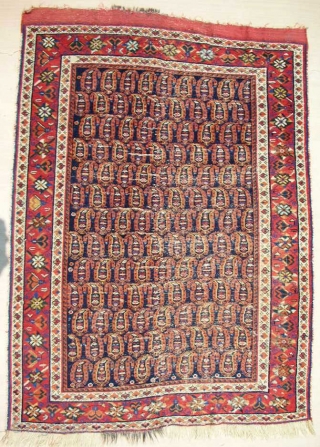 Fine Afshar boteh rug > c. 1870-80                          