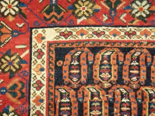 Fine Afshar boteh rug > c. 1870-80                          