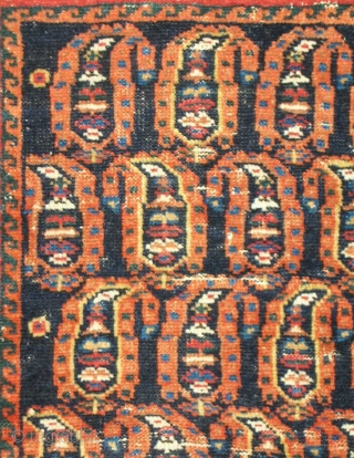 Fine Afshar boteh rug > c. 1870-80                          