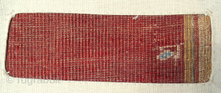 17th-18th c. Anatolian Ladik prayer rug fragment. Mounted. Email: patrickpouler@gmail.com                       