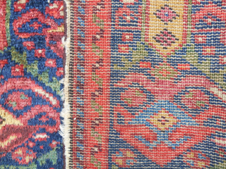 Circa 1870 Northwest Kurdish mafrash panel. Excellent, original condition. Super color and wool. Email: patrickpouler@gmail.com                  