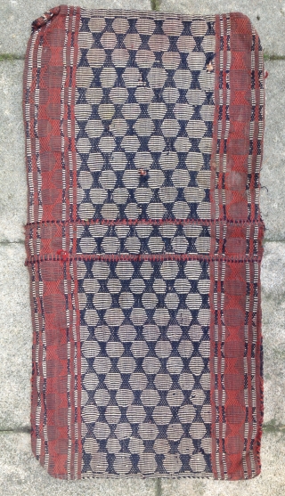 Old Qashqai Darre Shuri/Darehsholi, very nice colors and it needs a wash, still. Bought it myself in Shiraz. 102x51 cm             