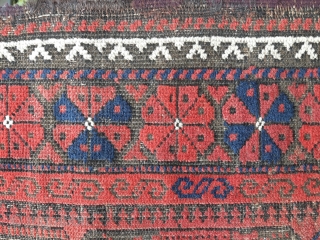 Starry Baluch with kilims.
Like Boucher's plate 46 but with nicer rosette border. Quainat?
                    