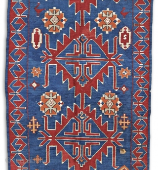 Avar kilim, 530x135 cm, early 20th century, Daghestan, wool on wool, bold, graphic/archaic drawing, strong weave, deep colors, perfect, original condition. More beauties on sale: http://rugrabbit.com/profile/5160
       