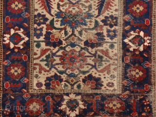 "Just living is not enough... one must have sunshine, freedom, and a little flower." Hans Christian Andersen Baluch rug, North-east Persia, 19th century, a real mastperpiece of its kind. All organic, deeply  ...