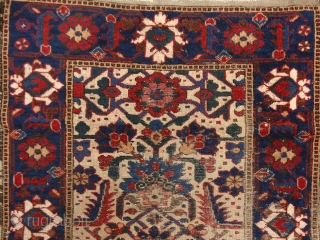 "Just living is not enough... one must have sunshine, freedom, and a little flower." Hans Christian Andersen Baluch rug, North-east Persia, 19th century, a real mastperpiece of its kind. All organic, deeply  ...