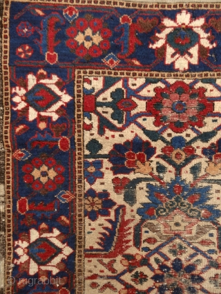 "Just living is not enough... one must have sunshine, freedom, and a little flower." Hans Christian Andersen Baluch rug, North-east Persia, 19th century, a real mastperpiece of its kind. All organic, deeply  ...