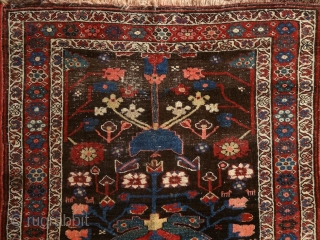 "Seek art and abstraction in nature by dreaming in the presence of it." Paul Gauguin, Kurdish rug, Persia, 19th century. A real dramatic & abstract and visionary work of art. Reminds me  ...