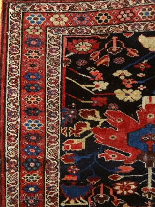 "Seek art and abstraction in nature by dreaming in the presence of it." Paul Gauguin, Kurdish rug, Persia, 19th century. A real dramatic & abstract and visionary work of art. Reminds me  ...