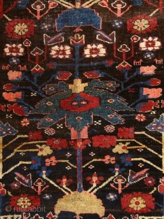 "Seek art and abstraction in nature by dreaming in the presence of it." Paul Gauguin, Kurdish rug, Persia, 19th century. A real dramatic & abstract and visionary work of art. Reminds me  ...