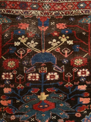 "Seek art and abstraction in nature by dreaming in the presence of it." Paul Gauguin, Kurdish rug, Persia, 19th century. A real dramatic & abstract and visionary work of art. Reminds me  ...