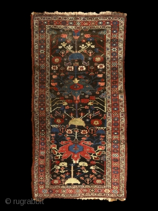 "Seek art and abstraction in nature by dreaming in the presence of it." Paul Gauguin, Kurdish rug, Persia, 19th century. A real dramatic & abstract and visionary work of art. Reminds me  ...