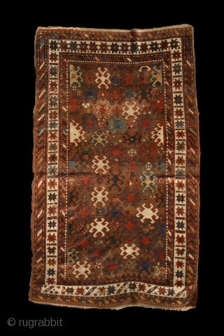 "Symbols are powerful because they are the visible signs of invisible realities." Saint Augustine A mythic 'Scarabeus' Kazak rug, pre-commercial village rug from the Caucasus. 19th century. In the ancient egyptian culture  ...
