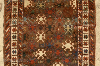 "Symbols are powerful because they are the visible signs of invisible realities." Saint Augustine A mythic 'Scarabeus' Kazak rug, pre-commercial village rug from the Caucasus. 19th century. In the ancient egyptian culture  ...