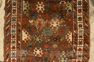 "Symbols are powerful because they are the visible signs of invisible realities." Saint Augustine A mythic 'Scarabeus' Kazak rug, pre-commercial village rug from the Caucasus. 19th century. In the ancient egyptian culture  ...