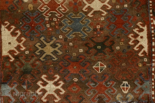 "Symbols are powerful because they are the visible signs of invisible realities." Saint Augustine A mythic 'Scarabeus' Kazak rug, pre-commercial village rug from the Caucasus. 19th century. In the ancient egyptian culture  ...