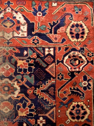 "i have simply wished to assert the reasoned and independent feeling of my own individuality within a total knowledge of tradition." Henri Matisse North-east persian baluch rug (Ferdaus/Qaen/Birjand area), 19th century. Very  ...