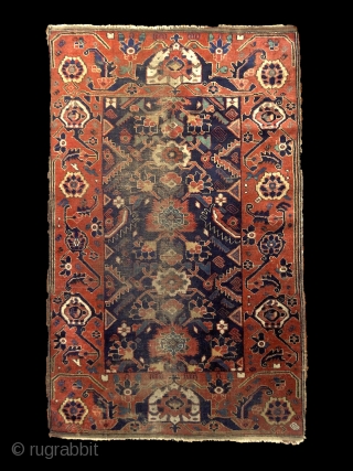 "i have simply wished to assert the reasoned and independent feeling of my own individuality within a total knowledge of tradition." Henri Matisse North-east persian baluch rug (Ferdaus/Qaen/Birjand area), 19th century. Very  ...