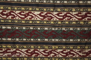 'Swastika' Jajim, 19th century, Caucasus, most probably Sahsavan, 162x148 cm, perfect condition. Never seen a piece before with comlete Swastika design.... Did you? More pieces on sale: http://rugrabbit.com/profile/5160     