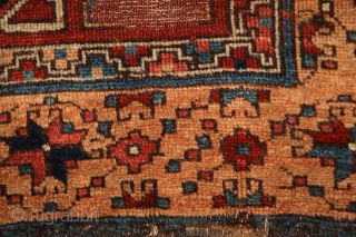 East anatolian 'Holbein' rug, mid. 19th cent. 100x266 cm. In almost 100% perfect, original condition, with full meaty pile all over, only 2-3 small corroded spots of browns. century. The material is  ...