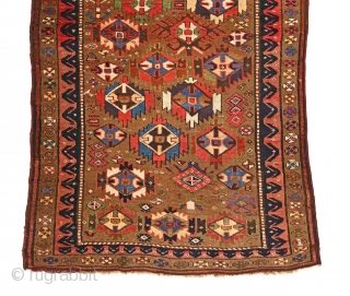 "If there is a virtue in the world at which we should always aim, it is cheerfulness." Edward g. Bulwer-Lytton. Joyful 'Sauj Bulagh' kurdish tribal rug, North-west Persia, 19th century, Soft &  ...