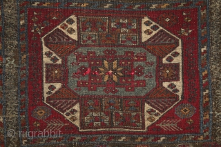 Yuruk "Crivelli" rug, eastern Anatolia, 225x157 cm, ca. 1860-1870. Immaculate condition except some corroded browns. No damage, no repair. Full, juicy, lustrous pile overall, original kilim end on the end. I think  ...