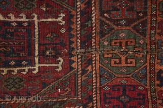 Reshwan rug, ca. 1870., Eastern Anatolia, 170x120cm. Pre-commercial, tribal piece. Magnific, elegant, deeply saturated all organic dyes incl. many refreshing greens.... glowing, silky wool. Original kilim finishing on both ends with Cicim  ...