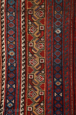 Monumental Khamseh "Bird" carpet, 380x195 cm ! , never senn this kind of rug in that size earlier... The quality is perfect from every point of view, wool, colors...
Colors are saturated and  ...