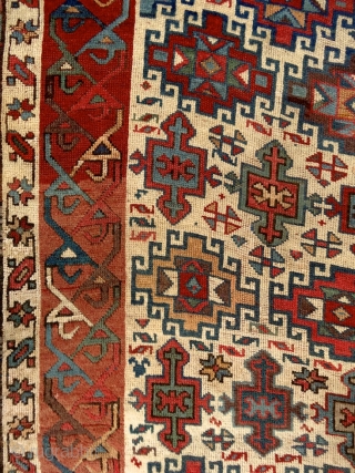 "When the color achieves richness, the form attains its fullness also." (Paul Cezanne) Shahsavan rug, Caucasus, mid 19th century. Perfect condition. Available. Please ask for more, if interested. More beauties on sale:  ...