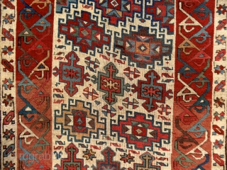 "When the color achieves richness, the form attains its fullness also." (Paul Cezanne) Shahsavan rug, Caucasus, mid 19th century. Perfect condition. Available. Please ask for more, if interested. More beauties on sale:  ...