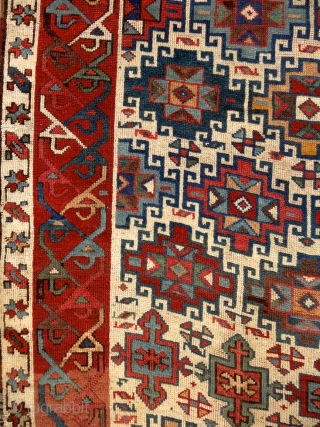 "When the color achieves richness, the form attains its fullness also." (Paul Cezanne) Shahsavan rug, Caucasus, mid 19th century. Perfect condition. Available. Please ask for more, if interested. More beauties on sale:  ...