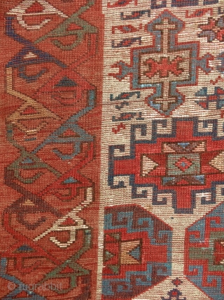 "When the color achieves richness, the form attains its fullness also." (Paul Cezanne) Shahsavan rug, Caucasus, mid 19th century. Perfect condition. Available. Please ask for more, if interested. More beauties on sale:  ...