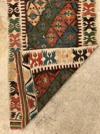 "The details are not the details, they make the design" - Charles Eames Joyfully drawn kilim, most probably a divan cover, Central Anatolia/Konya region, mid. 19th century more beauties: http://rugrabbit.com/profile/5160   