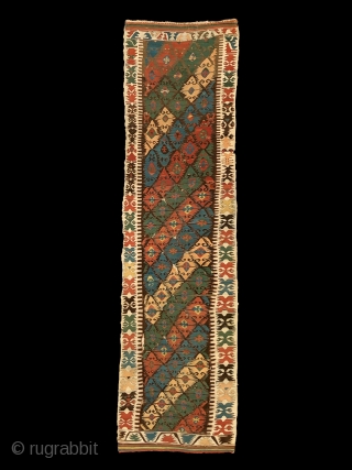 "The details are not the details, they make the design" - Charles Eames Joyfully drawn kilim, most probably a divan cover, Central Anatolia/Konya region, mid. 19th century more beauties: http://rugrabbit.com/profile/5160   