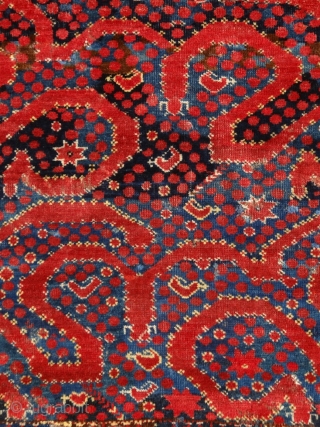 "The most beautiful thing we can experience is the mysterious. It is the source of all true art and all sciences." Albert Einstein 'Snake' Beshir main rug, mid 19th century, Turkmenistan. Complete  ...