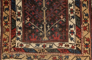 "As the wind does blow/Across the trees, I see the/Buds blooming in May" haiku from Natsune Soseki. Avar (?) tree of life small rug, 19th century/Caucasus,more pieces here: http://www.rugrabbit.com/profile/5160    