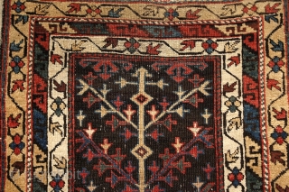 "As the wind does blow/Across the trees, I see the/Buds blooming in May" haiku from Natsune Soseki. Avar (?) tree of life small rug, 19th century/Caucasus,more pieces here: http://www.rugrabbit.com/profile/5160    