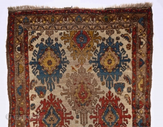 "Don't explain, enjoy." D. Bannard Raw & energetic kurdish village rug with a lots of charming details, Persia - Hamadan region, 19th century More here: http://rugrabbit.com/profile/5160       