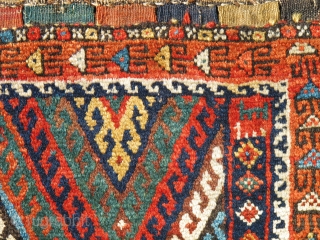 Though united by language and culture for well over one-thousand years the weavings of the Kurds of eastern Anatolia and neighboring northwest Persia during the nineteenth century can very seldom be confused.  ...