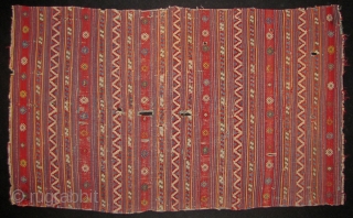 

Anatolian kilim fragment. West/Central(Dazkiri?). 1st half 19th century 135x225cms                        